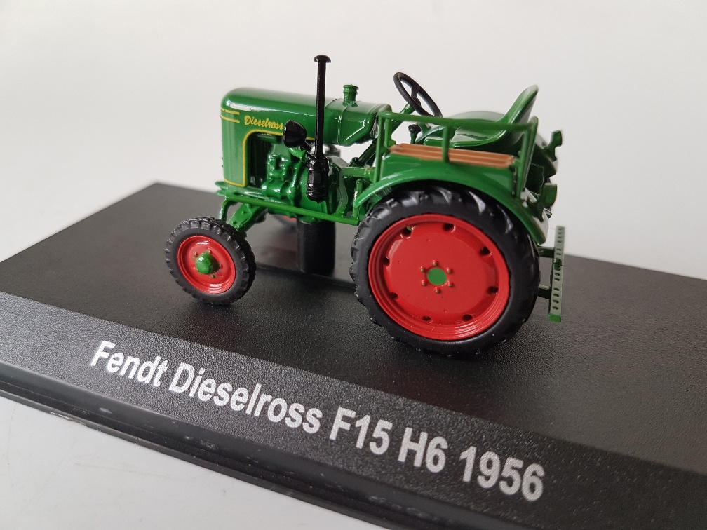 Magazine HACHETTE tracteur Fendt Dieselross F15 H6 #81 Russian Edit échelle 1/43 